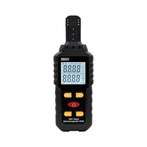 Mcbazel 3 en 1 Medidor Digital EMF, Probador de Radiación Electromagnética con Pantalla...