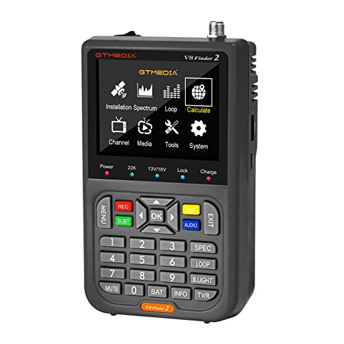 GTMEDIA V8 Finder 2 Localizadores de satélites Digital Sat Finder Meter buscador de...