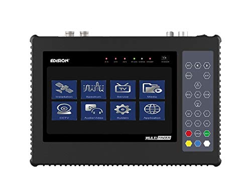EDISION Multifinder Medidor de señal de satélite DVB-S/S2 terrestre DVB-T/T2 DVB-C...