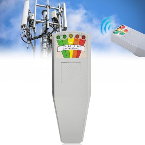 Leikurvo K2 Detector de radiación electromagnética portátil con 5 indicadores LED (50...