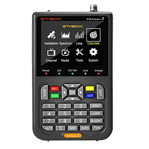 Digital Satfinder V8 Finder2 Satellite Finder Meter Digital Sat Finder con detección de...